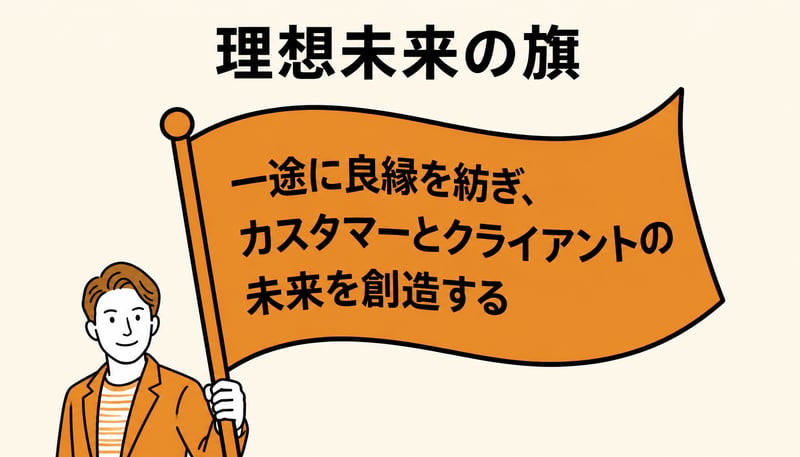 山田_理想未来の旗 山田_理想未来の旗