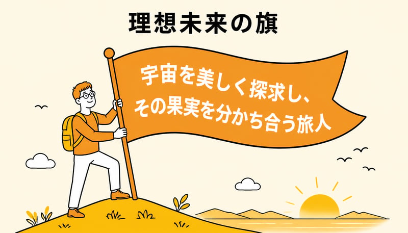 菅野_理想未来の旗 菅野_理想未来の旗